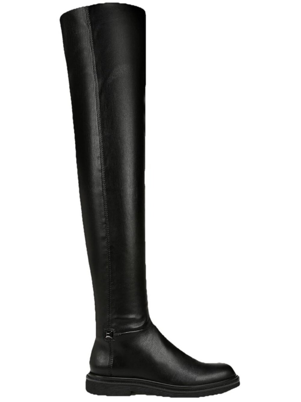 Franco Sarto Angeli Black Stretch Over The Knee Boots Women’s 9M NEW Winter - Picture 5 of 9